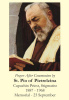 SEPTEMBER 23rd: St. Padre Pio Holy Card ***BUYONEGETONEFREE***